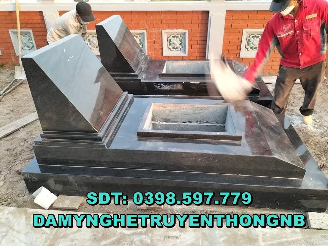 chụp mộ đá cho ông bà chuẩn phong thuỷ tại huế