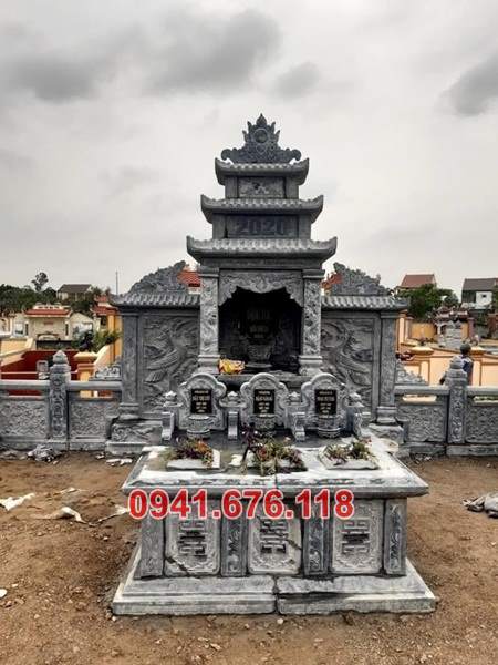 mẫu mộ đá đôi để tro cốt đẹp bán tại hải dương quảng ninh thái bình