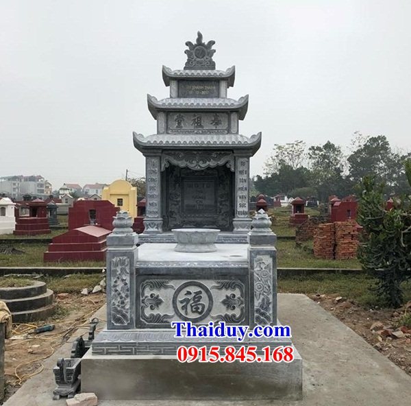 30+ phú yên mẫu mộ đá nguyên khối ba mái đẹp bán
