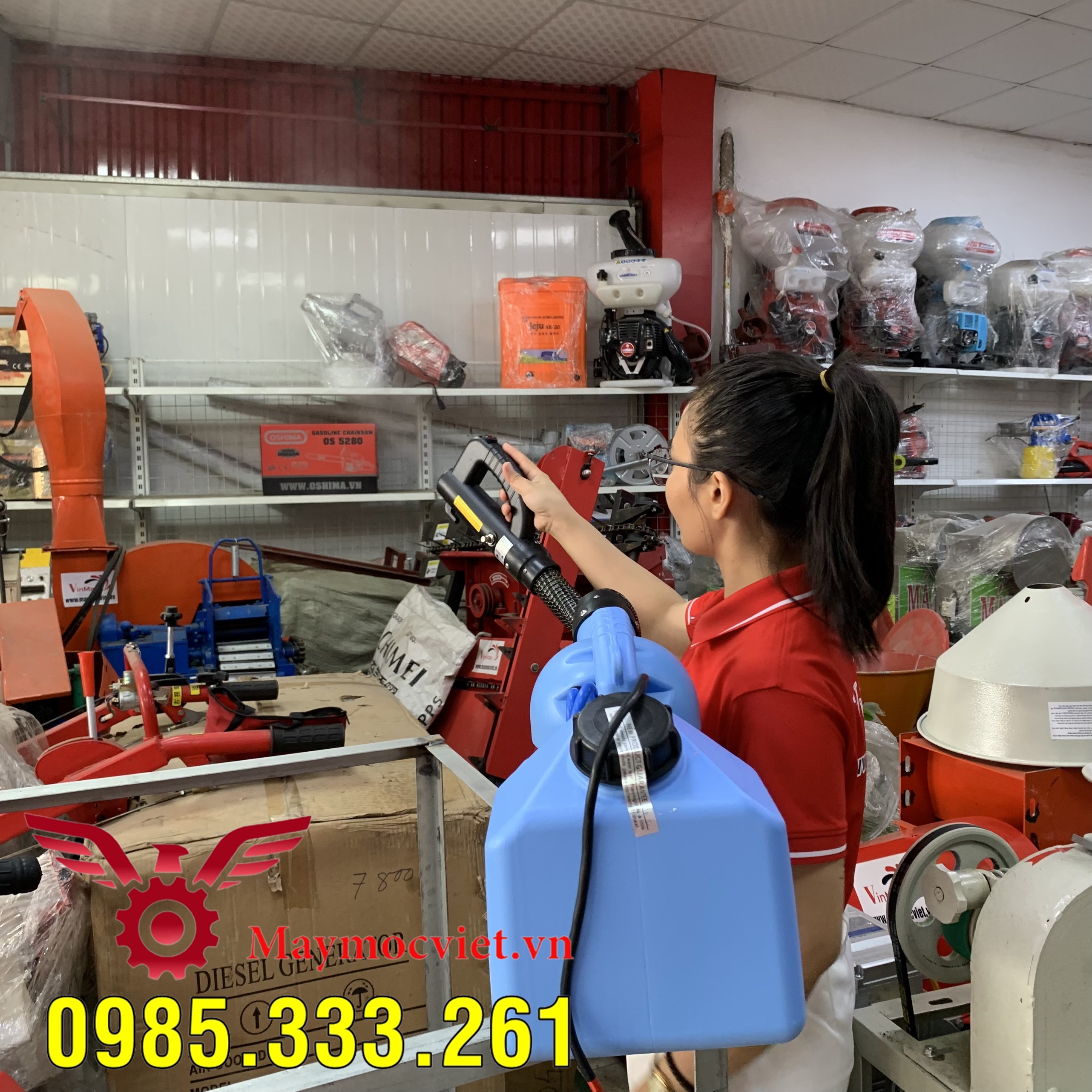 Máy phun hóa chất diệt côn trùng gia đình ULV KAWASAKI KS50