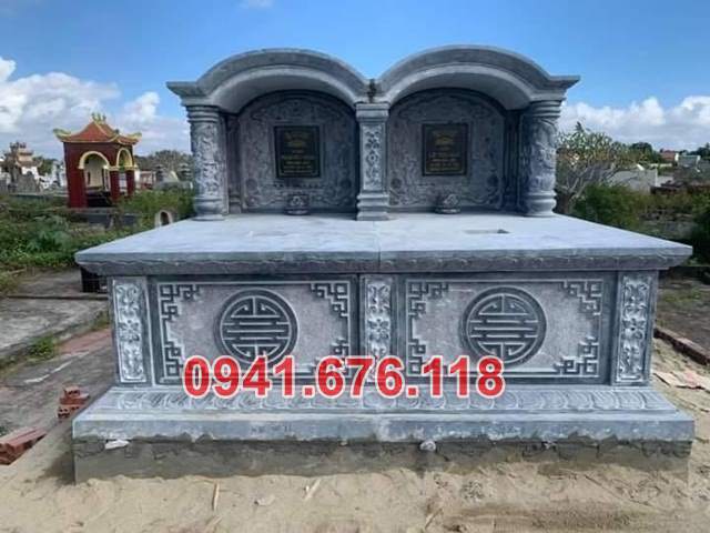 mẫu mộ đá đôi để tro cốt đẹp bán tại thái nguyên vĩnh phúc phú thọ