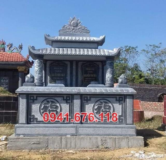 Mẫu mộ đá đôi để tro cốt đẹp bán tại nghệ an thanh hoá hà tĩnh