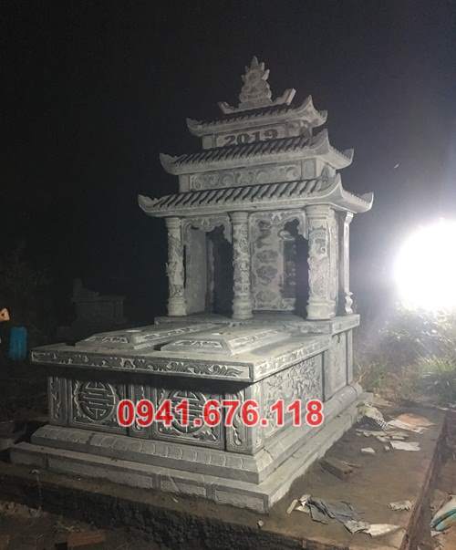 Mẫu mộ đá đôi để tro cốt đẹp bán tại nghệ an thanh hoá hà tĩnh