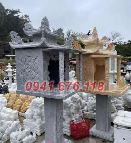 Mẫu am miếu thờ để tro cốt bằng đá đẹp bán tại hà tĩnh nghệ an