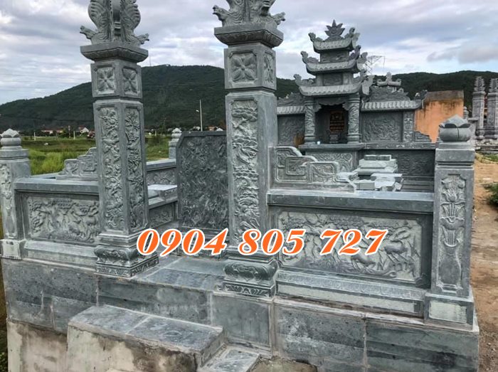Mẫu nhà mồ khu lăng mộ đá tại Vĩnh Long đẹp nhất hiện nay