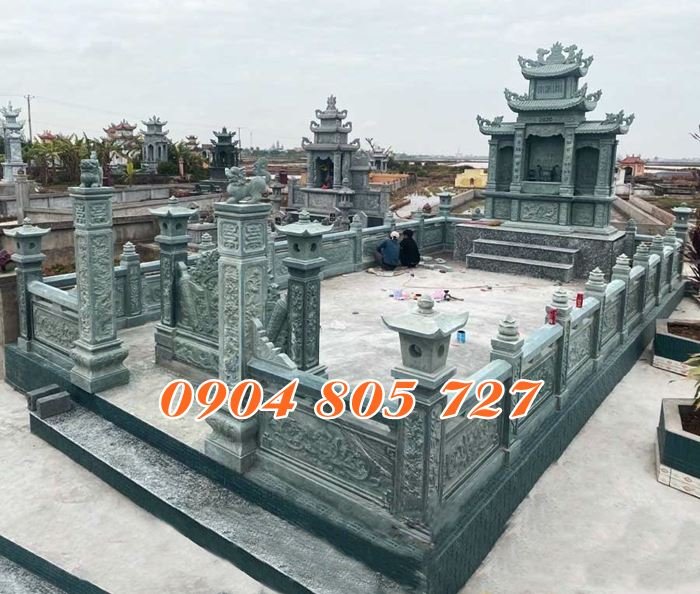 Mẫu nhà mồ khu lăng mộ đá tại Vĩnh Long đẹp nhất hiện nay