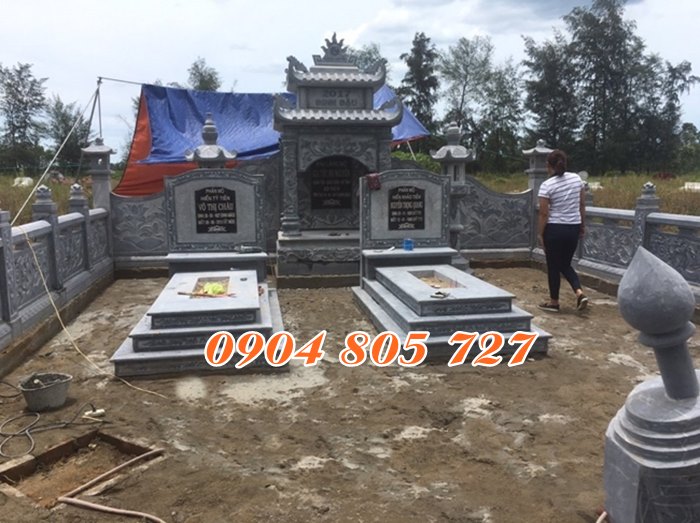 Mẫu nhà mồ khu lăng mộ đá tại Vĩnh Long đẹp nhất hiện nay