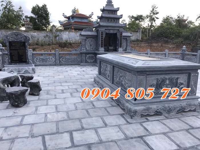Mẫu nhà mồ khu lăng mộ đá tại Vĩnh Long đẹp nhất hiện nay
