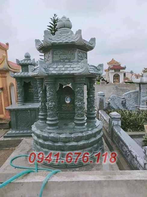 Mẫu mộ đá tròn lục lăng đẹp bán tại phú thọ thái nguyên tuyên quang
