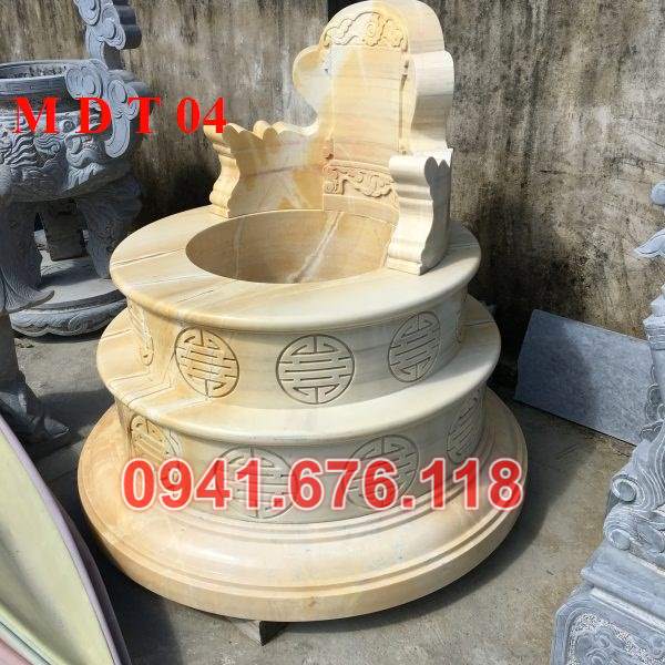Mẫu mộ đá tròn lục lăng đẹp bán tại bắc giang bắc ninh lạng sơn