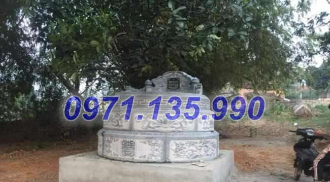 Mẫu mộ đá tròn lục lăng đẹp bán tại hà nội cao bằng tp hcm