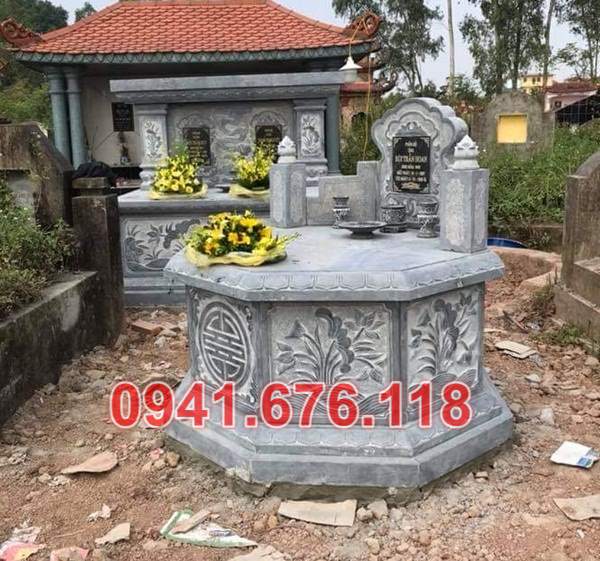Mẫu mộ đá tròn lục lăng đẹp bán tại hà nội cao bằng tp hcm