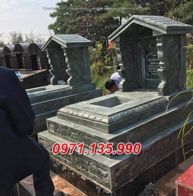 Mẫu mộ tam cấp bằng đá đẹp bán tại cao bằng hà nội bắc giang - tro cốt