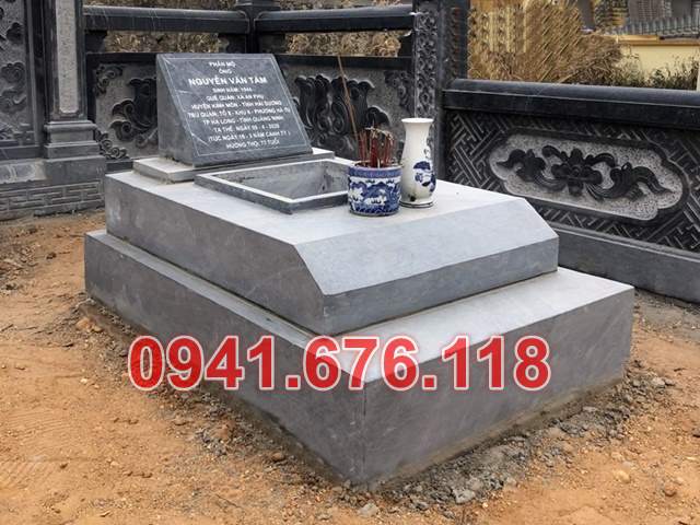 Mẫu mộ đá tam cấp đẹp bán tại phú thọ thái nguyên tuyên quang -tro cốt