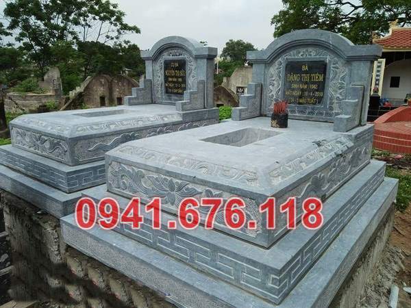 Mẫu mộ tam cấp đá đẹp bán tại hà nam hoà bình vĩnh phúc - tro cốt