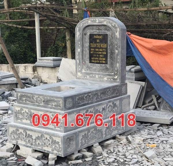 Mẫu mộ đá tam cấp đẹp bán tại bình dương bình phước đồng nai - tro cốt