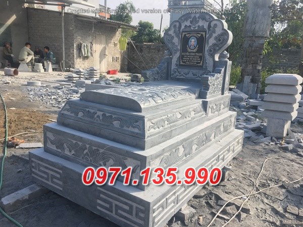 Mẫu mộ đá tam cấp đẹp bán tại long an sóc trăng tiền giang -tro cốt