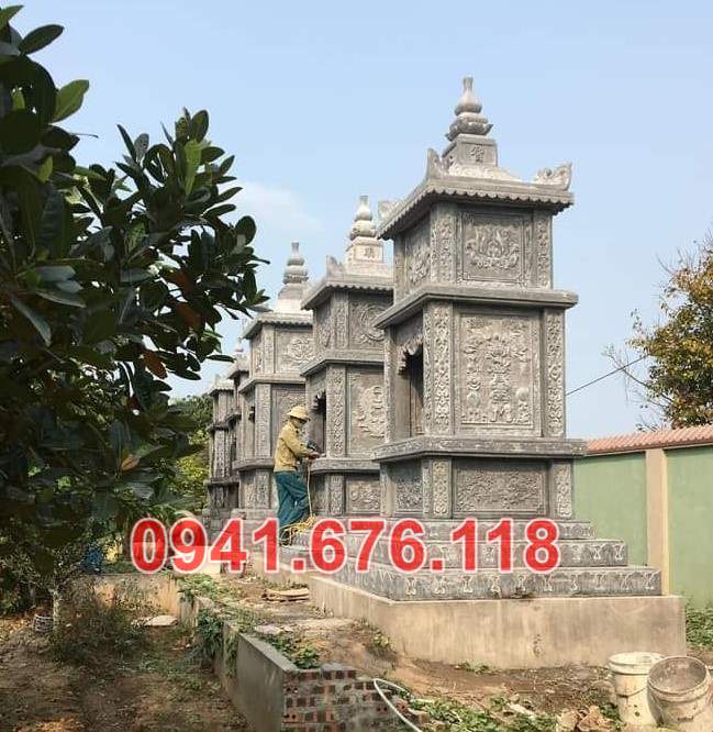 Mẫu tháp mộ bằng đá đẹp bán tại đồng tháp hậu giang kiên giang
