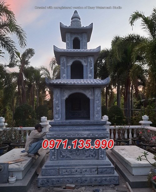 Mẫu tháp mộ bằng đá đẹp bán tại bến tre cà mau cần thơ - tro cốt