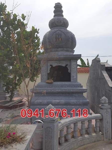 Mẫu tháp mộ bằng đá đẹp bán tại bến tre cà mau cần thơ - tro cốt