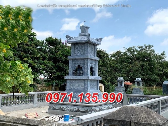 Mẫu mộ tháp đá đẹp bán tại ninh thuận bình thuận kon tum - tro cốt