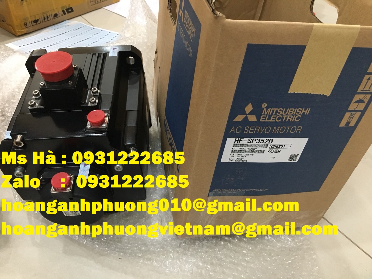 Servo giá cạnh tranh toàn quốc dòng HF-SP352B mitsubishi