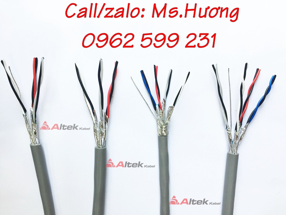 Cáp tín hiệu Altek kabel vặn xoắn chống nhiễu