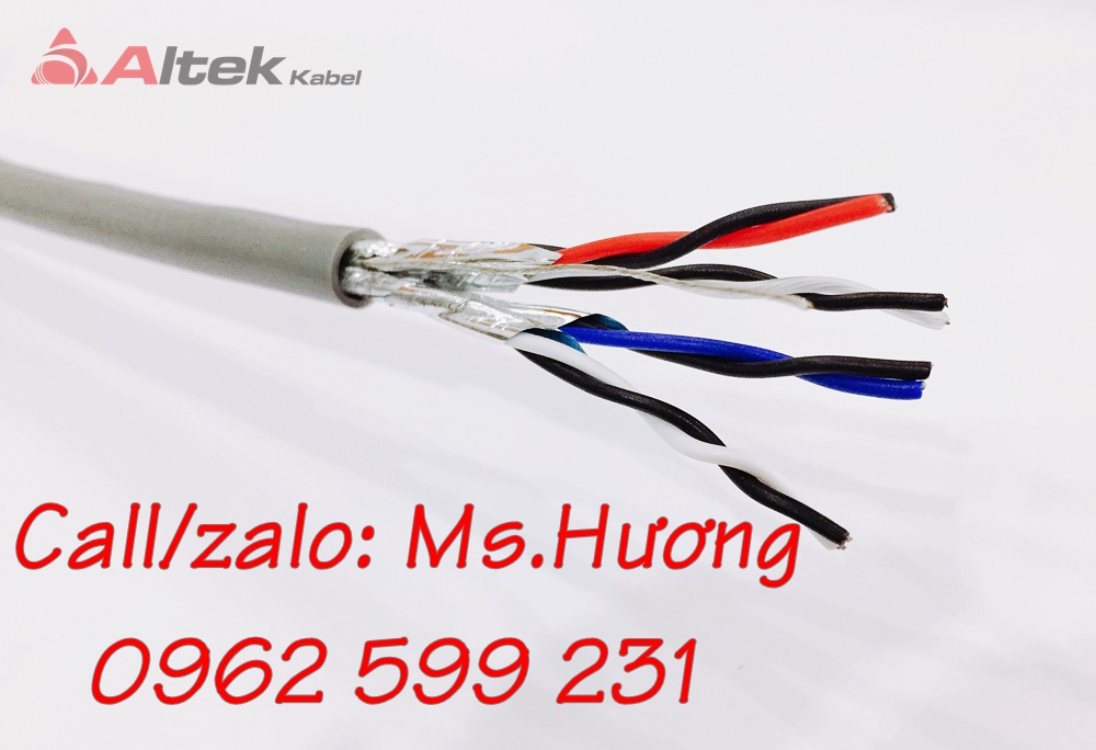 Cáp tín hiệu Altek kabel vặn xoắn chống nhiễu