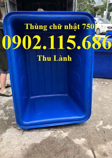 Bể cá 750l, bồn tắm 750l, thùng chứa nước 750l