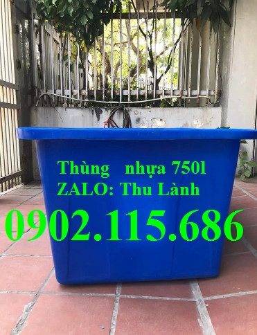 Bể cá 750l, bồn tắm 750l, thùng chứa nước 750l
