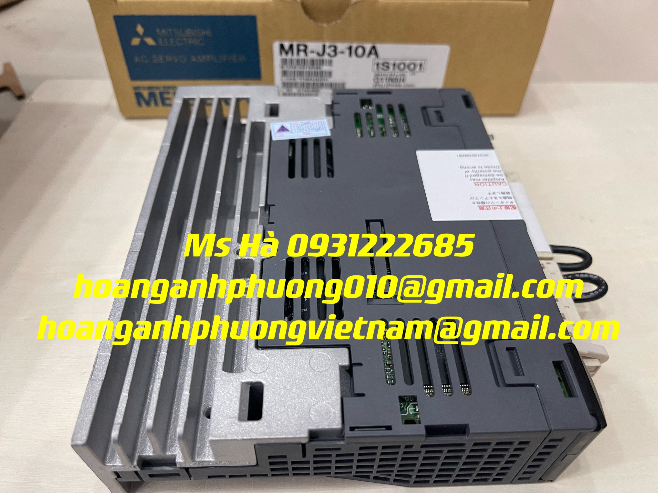 Bộ điều khiển động cơ 30W MR-J3-10A mitsubishi hàng mới 100%
