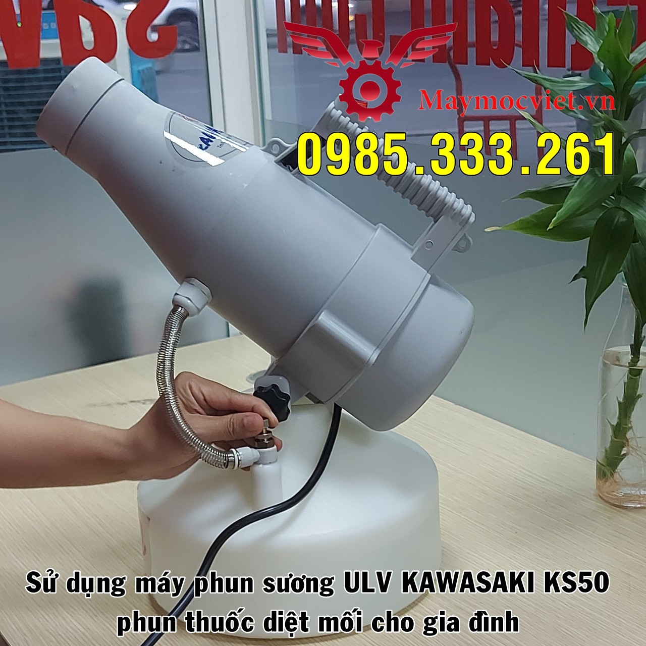 Diệt mỗi tại nhà tận gốc nhờ máy phun ULV KAWASAKI KS50
