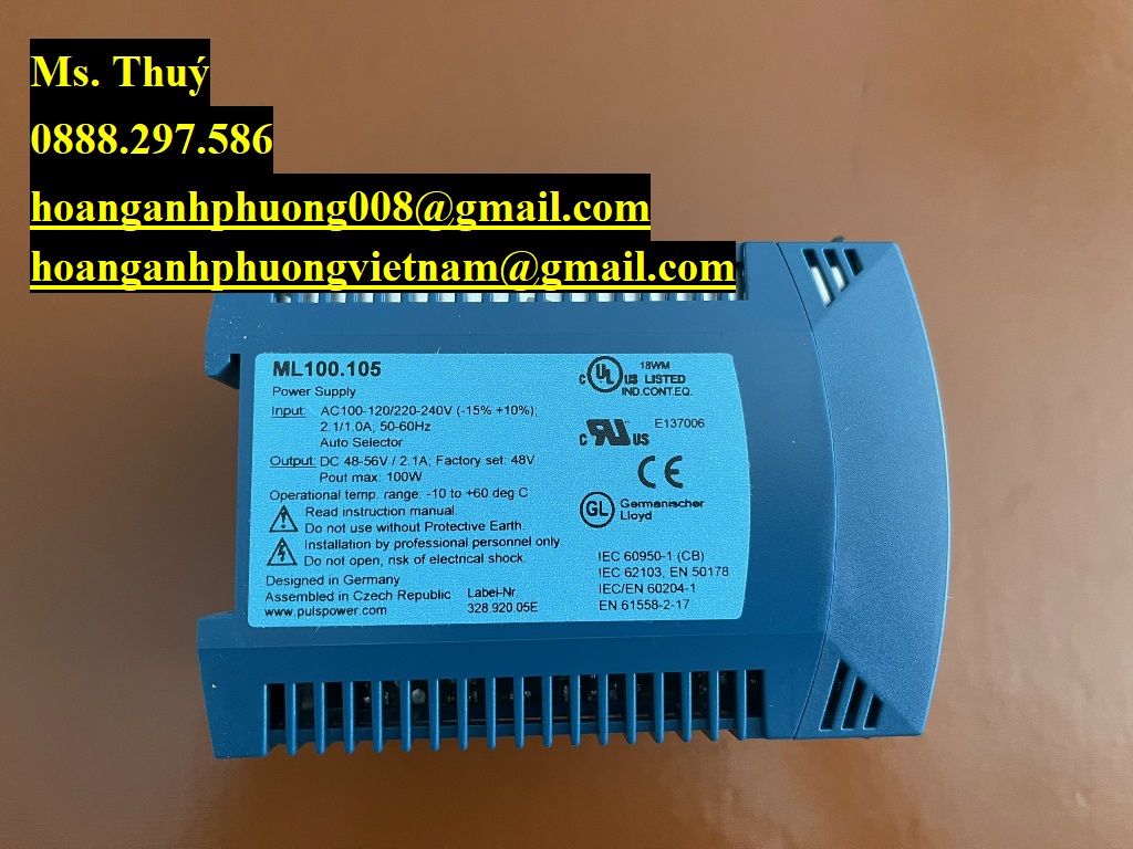 ML100.105 PULS  Bộ nguồn giá tốt  Cam kết chính hãng