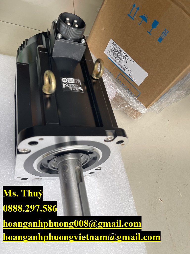 Động cơ Yaskawa SGM7G-75AFC6C  Hoàng Anh Phương