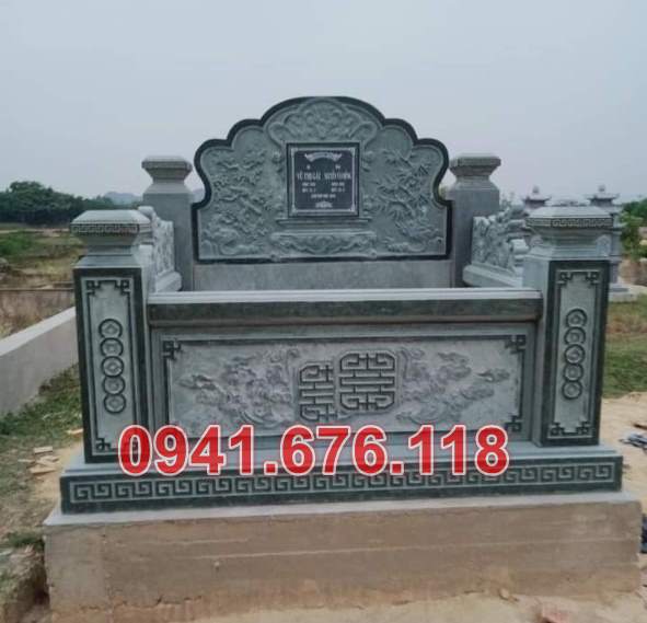Mẫu mộ đá đơn giản để tro cốt đẹp bán tại bắc giang bắc ninh lạng sơn