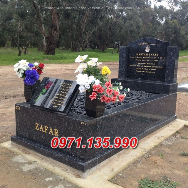 Mẫu mộ đá đơn giản để tro cốt đẹp bán tại gia lai đắk lắk đắk nông