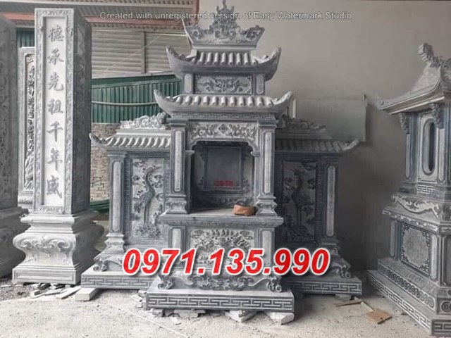 Mẫu lăng thờ bằng đá đẹp bán tại hà nội cao bằng bắc kạn - am miếu