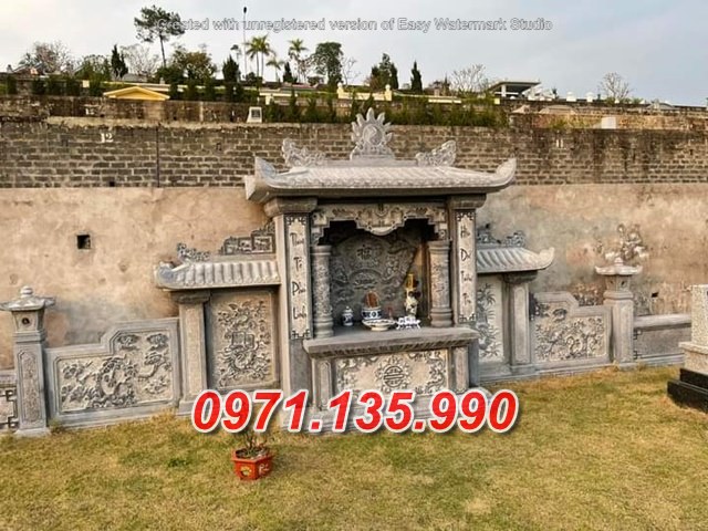 Mẫu lăng thờ bằng đá đẹp bán tại hà nội cao bằng bắc kạn - am miếu