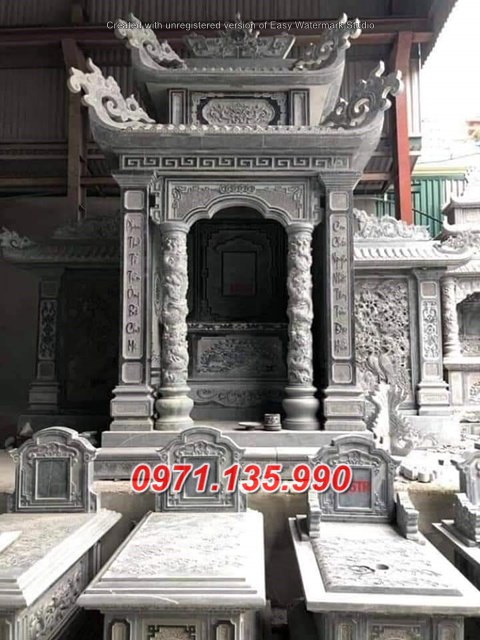 Mẫu lăng thờ bằng đá đẹp bán tại hà nội cao bằng bắc kạn - am miếu