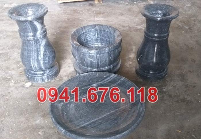 Mẫu bộ bát lư hương đá đẹp bán tại lào cai yên bái hà giang