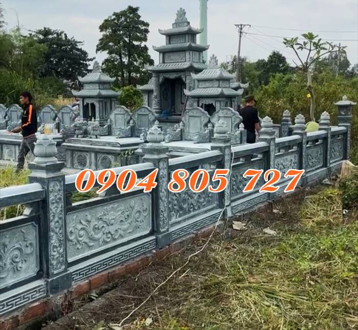 Mẫu lăng mộ đá đẹp tại Hậu Giang.