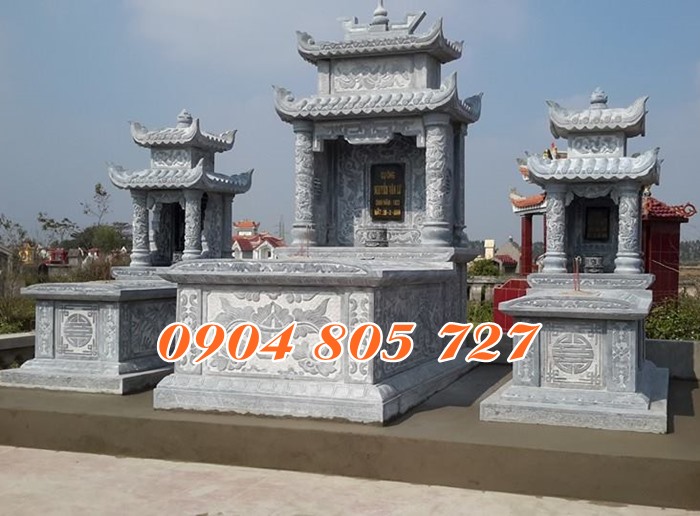 Mẫu lăng mộ đá đẹp tại Hậu Giang.