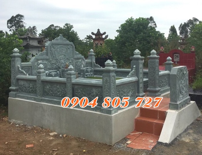 Mẫu lăng mộ đá đẹp tại Hậu Giang.