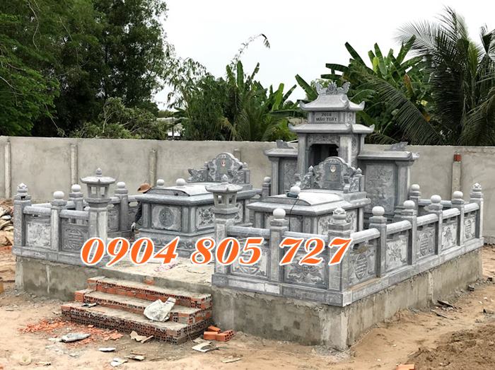 Mẫu lăng mộ đá đẹp tại Hậu Giang.