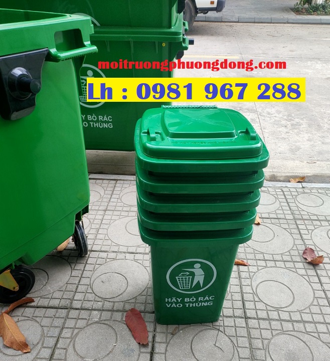 Cung cấp thùng rác nhựa 60 lít giá rẻ tại Hà Nội