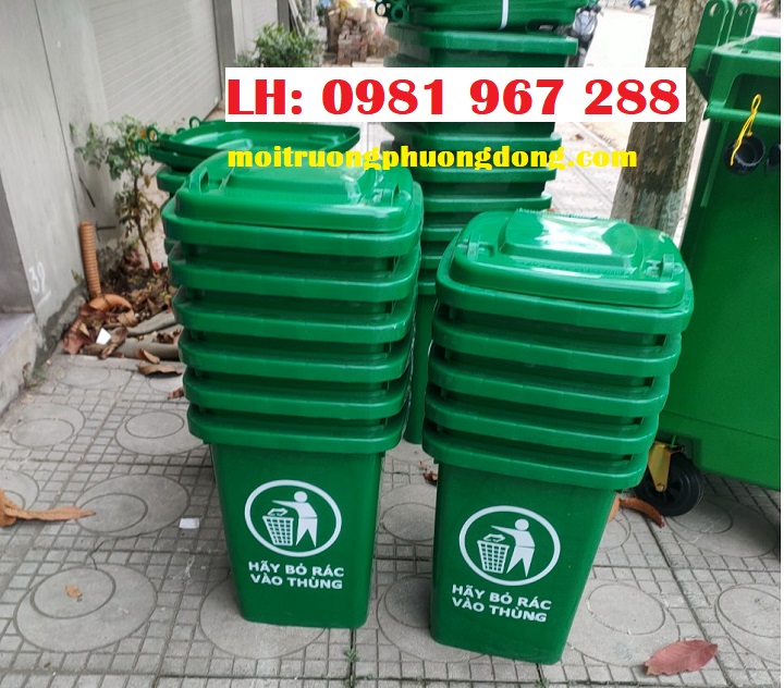 Cung cấp thùng rác nhựa 60 lít giá rẻ tại Hà Nội