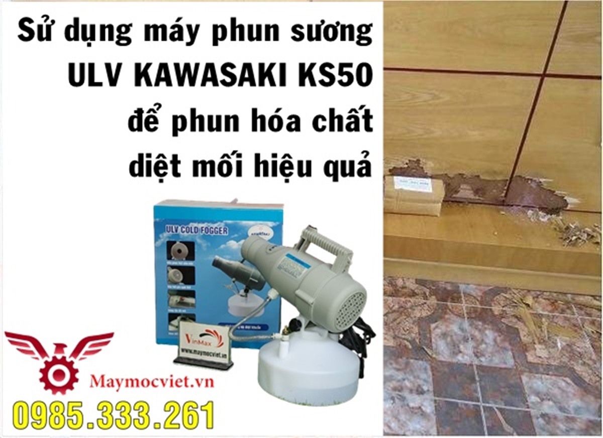 Máy phun hóa chất diệt muỗi cho gia đình hiệu quả ULV KAWASAKI KS50