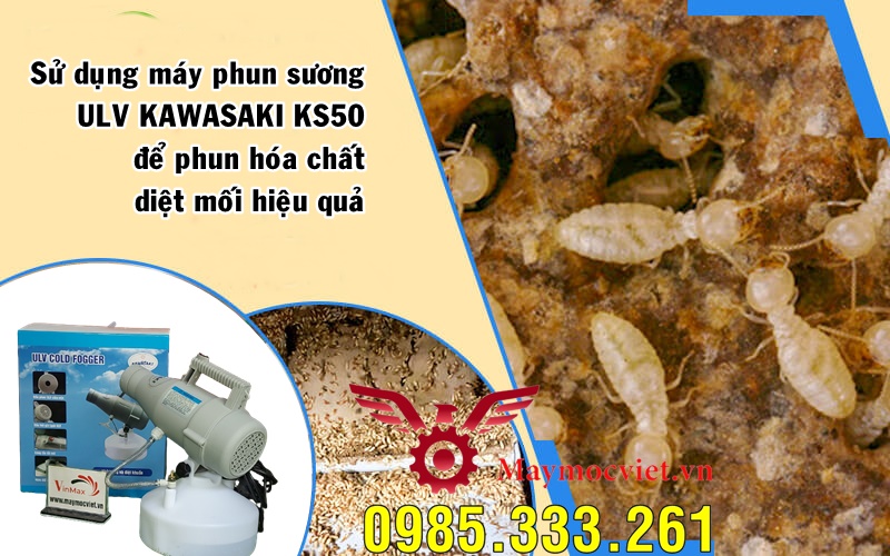 Máy phun hóa chất diệt muỗi cho gia đình hiệu quả ULV KAWASAKI KS50