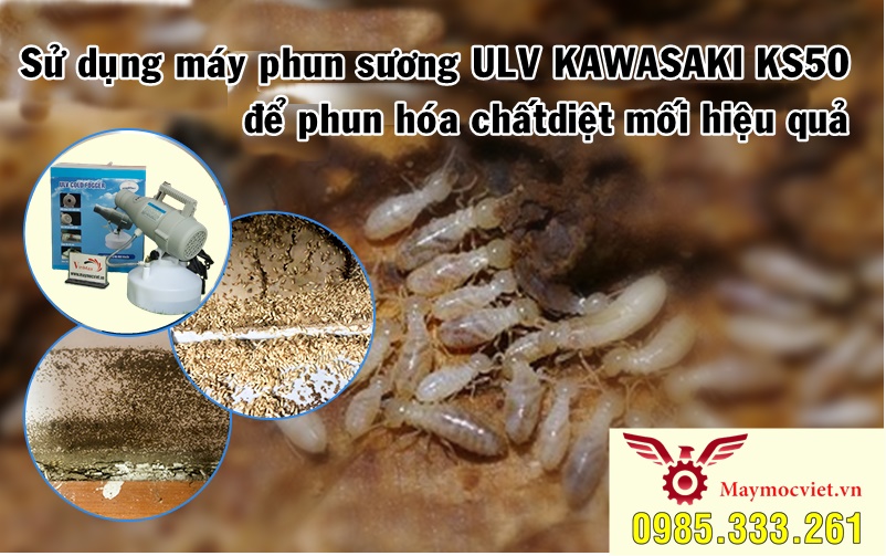 Máy phun hóa chất diệt muỗi cho gia đình hiệu quả ULV KAWASAKI KS50