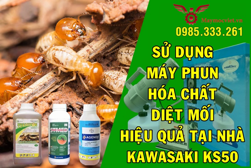 Máy phun hóa chất diệt muỗi cho gia đình hiệu quả ULV KAWASAKI KS50